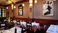 This restaurant has it all. Checked tablecloths with matching floor, mirrors with funky frames, a slightly snotty manager and Coq au Vin on the menu. None of this fusion, modern,...